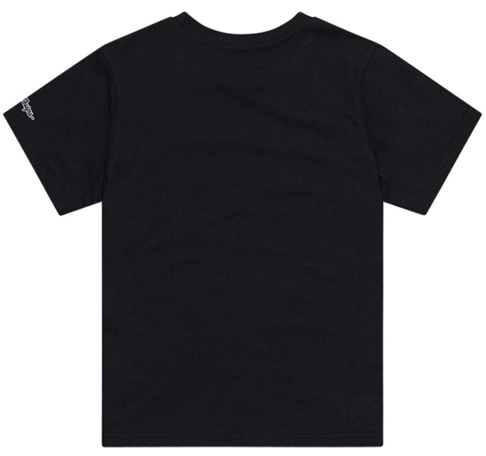 Troy Lee Designs SHORT SLEEVE TEE BADGE BLACK BACK