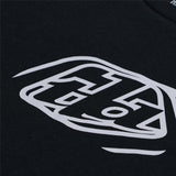 Troy Lee Designs SHORT SLEEVE TEE BADGE BLACK PRINT
