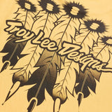 Troy Lee Designs Short Sleeve Tee Feather Bleached Melon DETAILS