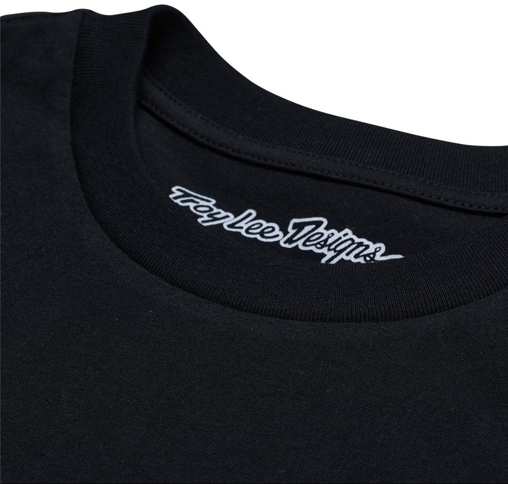 Troy Lee Designs SHORT SLEEVE TEE PEACE OUT BLACK DETAIL