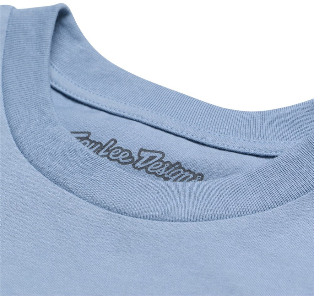 Troy Lee Designs SHORT SLEEVE TEE PEACE OUT SMOKE BLUE