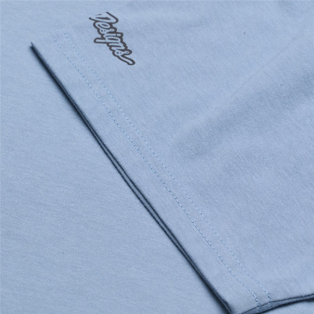 Troy Lee Designs SHORT SLEEVE TEE PEACE OUT SMOKE BLUE SLEEVE