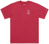 Troy Lee Designs SHORT SLEEVE TEE PEACE OUT FUCHSIA FRONT