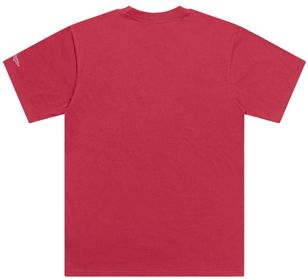 Troy Lee Designs SHORT SLEEVE TEE PEACE OUT FUCHSIA BACK