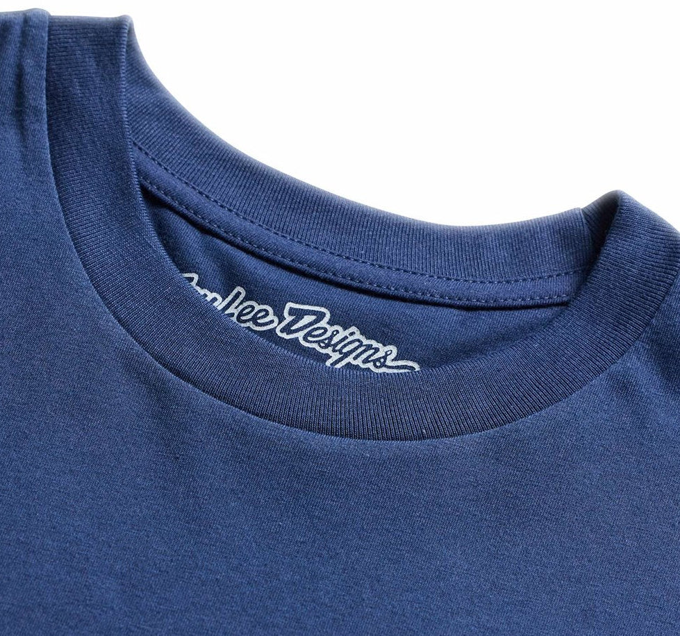 Troy Lee Designs Short Sleeve Tee Happy Dayz Navy DETAILS