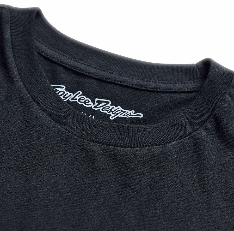 Troy Lee Designs Short Sleeve Tee Handlebar Black DETAILS