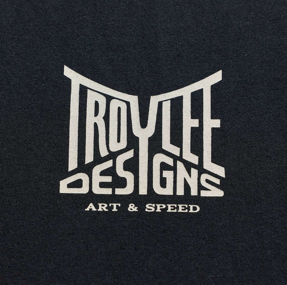 Troy Lee Designs Short Sleeve Tee Handlebar Black DETAILS