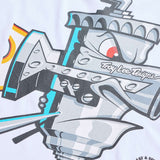 Troy Lee Designs Short Sleeve Tee Carb Club White DETAILS