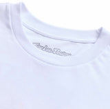 Troy Lee Designs Short Sleeve Tee Carb Club White DETAILS