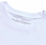 Troy Lee Designs Short Sleeve Tee Repeat White DETAILS