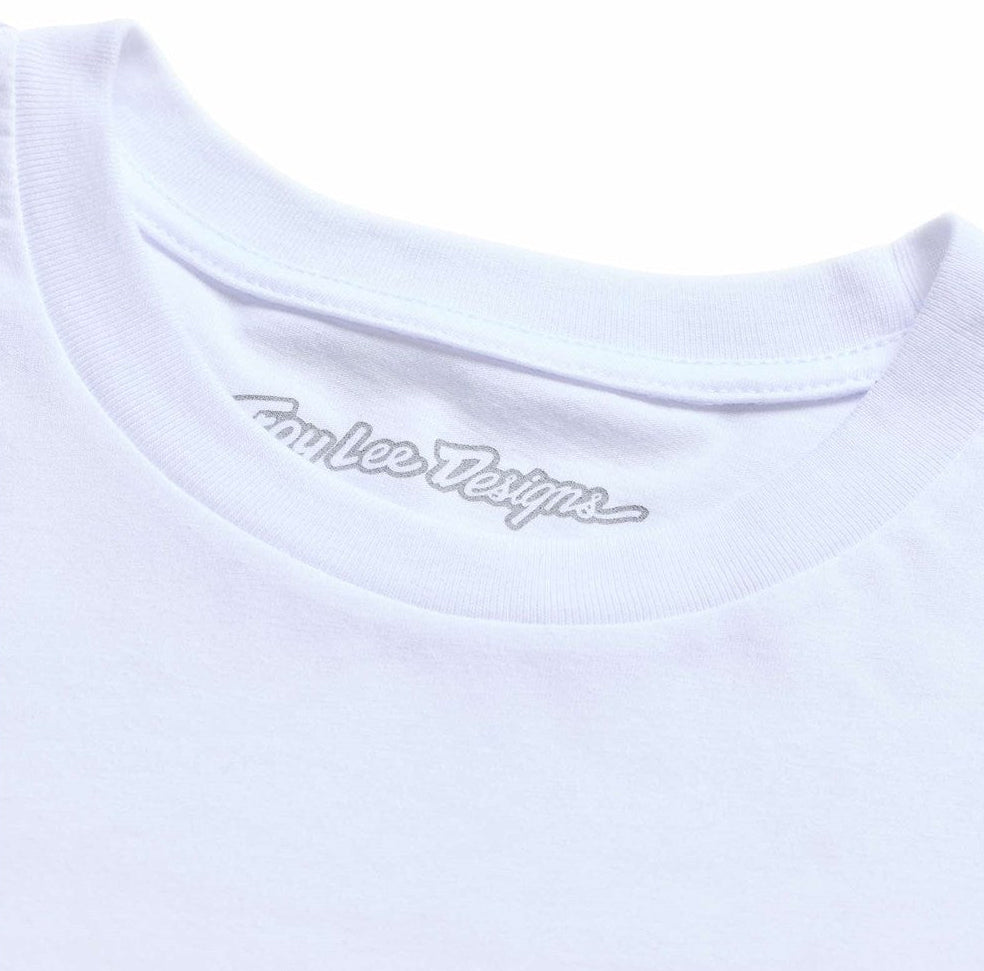 Troy Lee Designs Repeat Short Sleeve Tee Black DETAILS