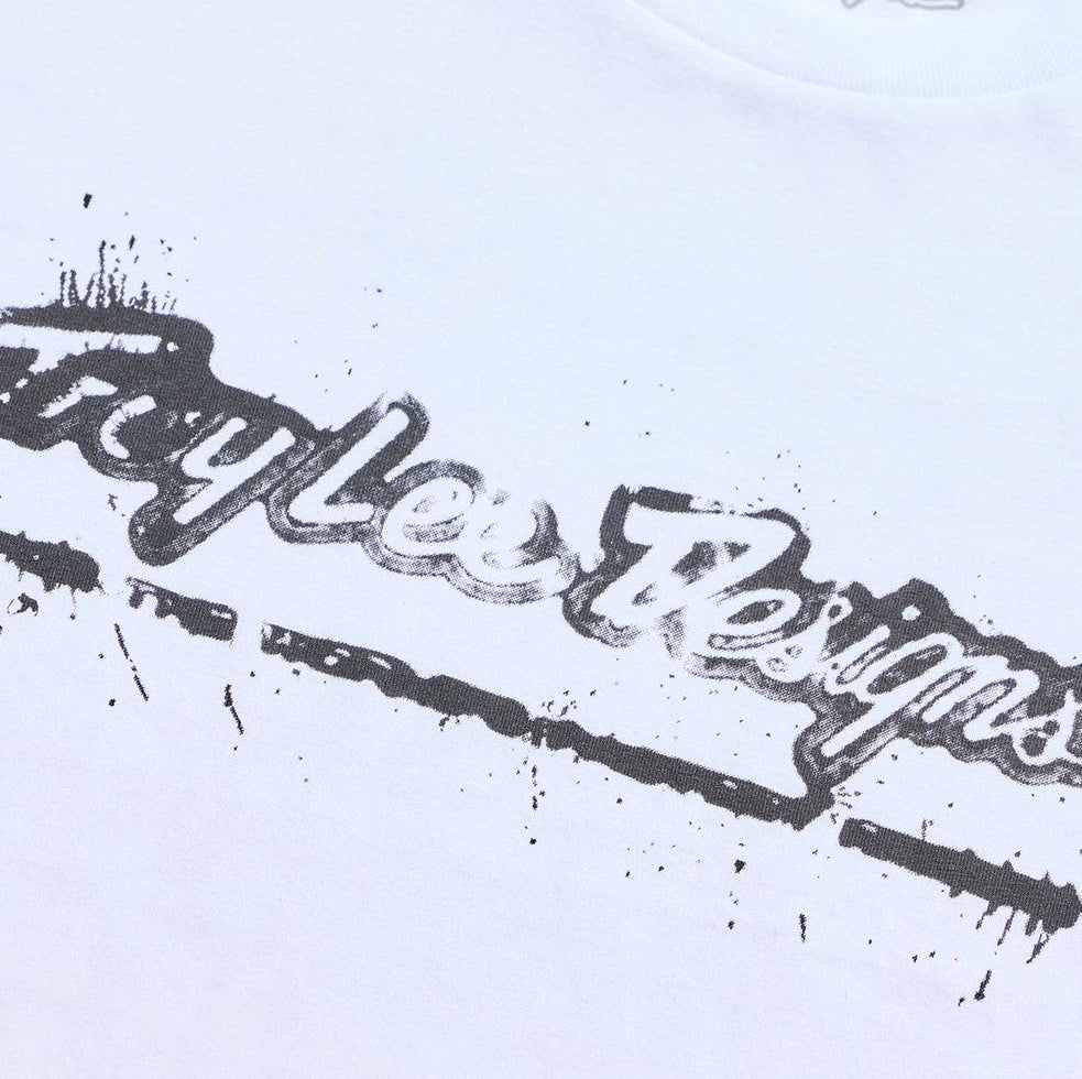 Troy Lee Designs Repeat Short Sleeve Tee Black DETAILS