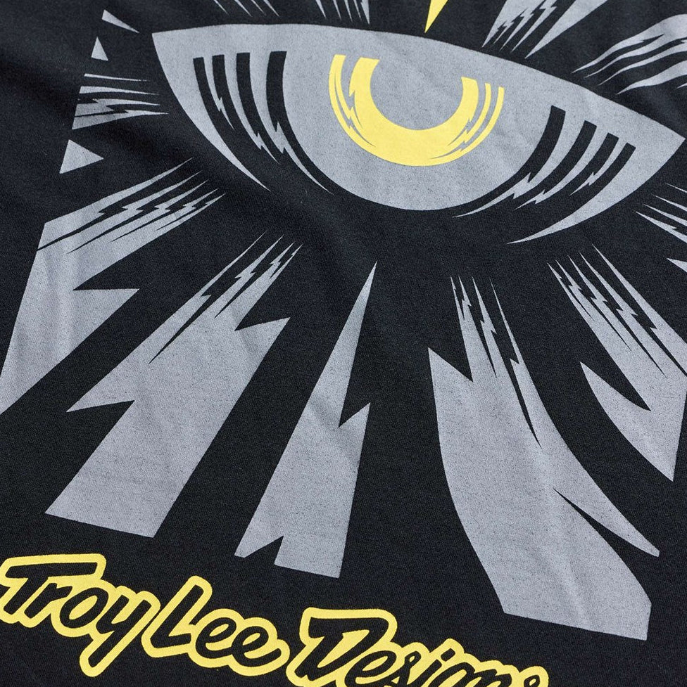 Troy Lee Designs Short Sleeve Tee Cyborg Black DETAILS