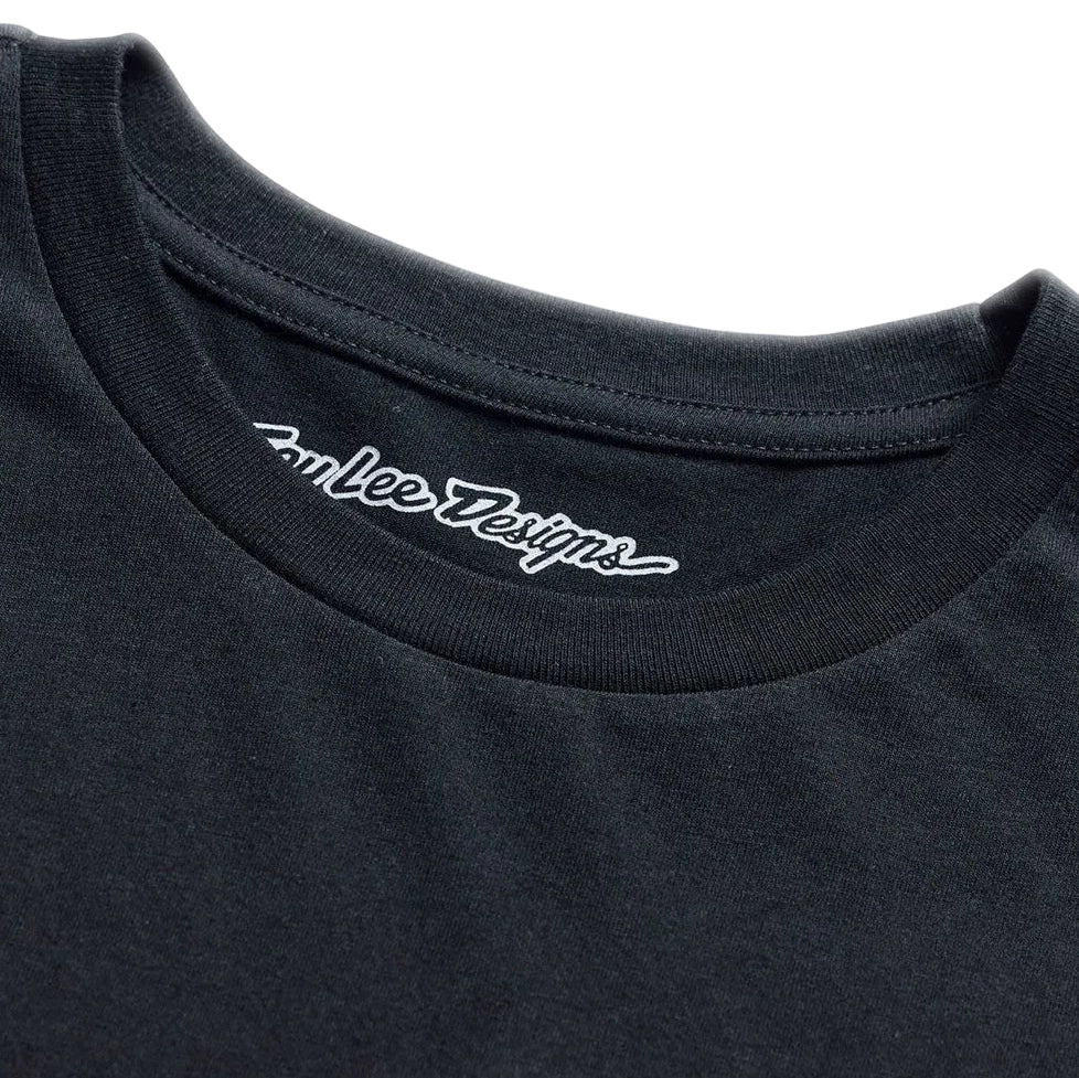 Troy Lee Designs Short Sleeve Tee Cyborg Black DETAILS