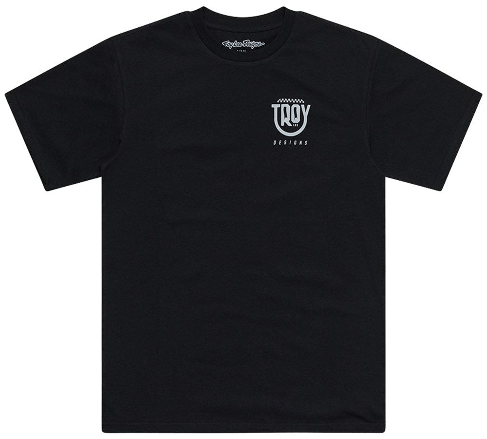 Troy Lee Designs SHORT SLEEVE TEE SMILEY BLACK PRINT