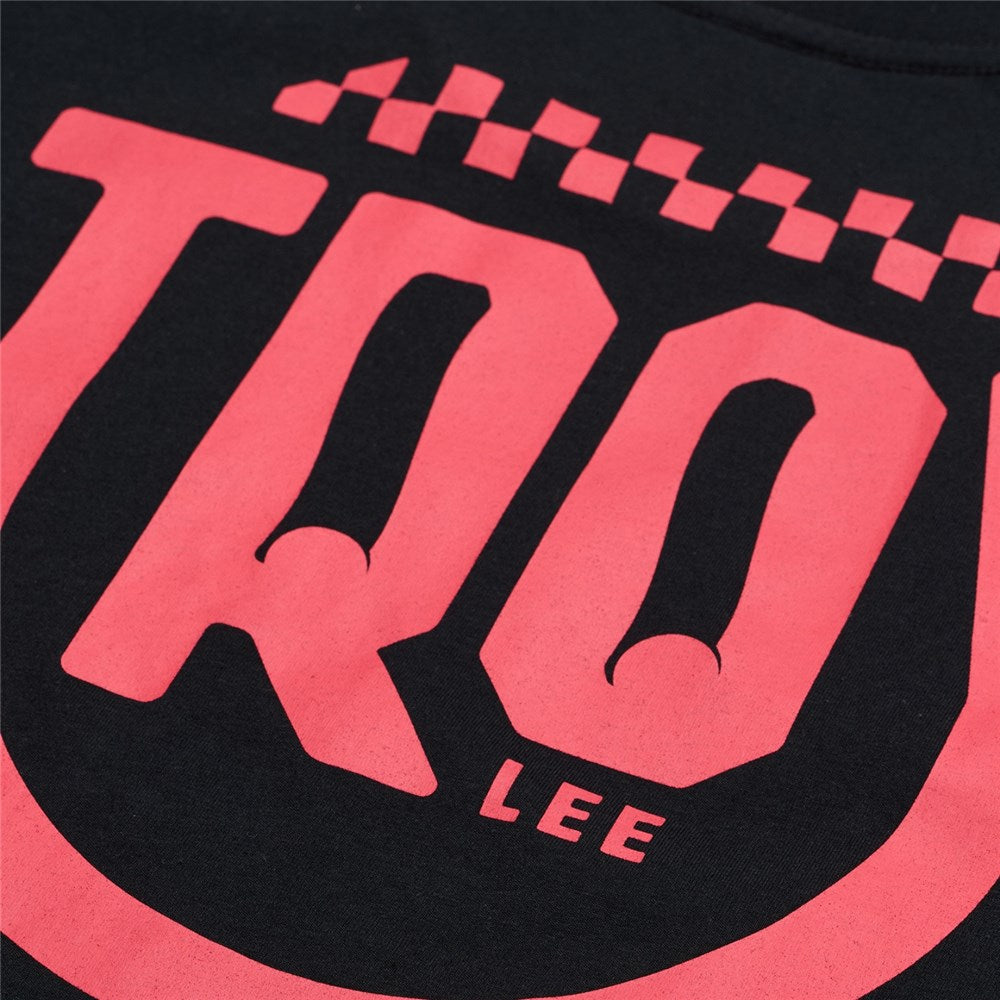 Troy Lee Designs SHORT SLEEVE TEE SMILEY BLACK PRINT