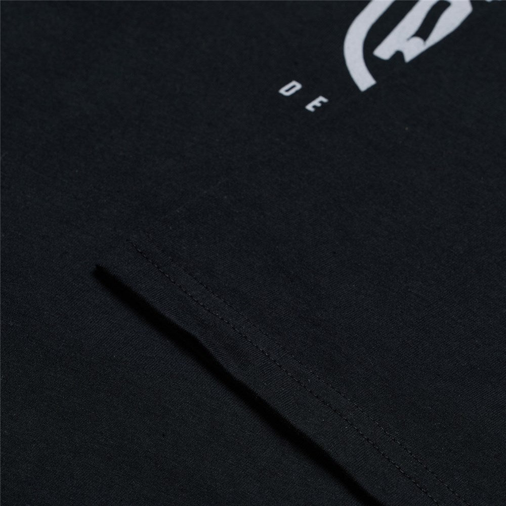 Troy Lee Designs SHORT SLEEVE TEE SMILEY BLACK SLEEVE