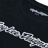 Troy Lee Designs SHORT SLEEVE TEE SIGNATURE BLACK PRINT