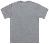 Troy Lee Designs SHORT SLEEVE TEE SIGNATURE GRAY HEATHER BACK