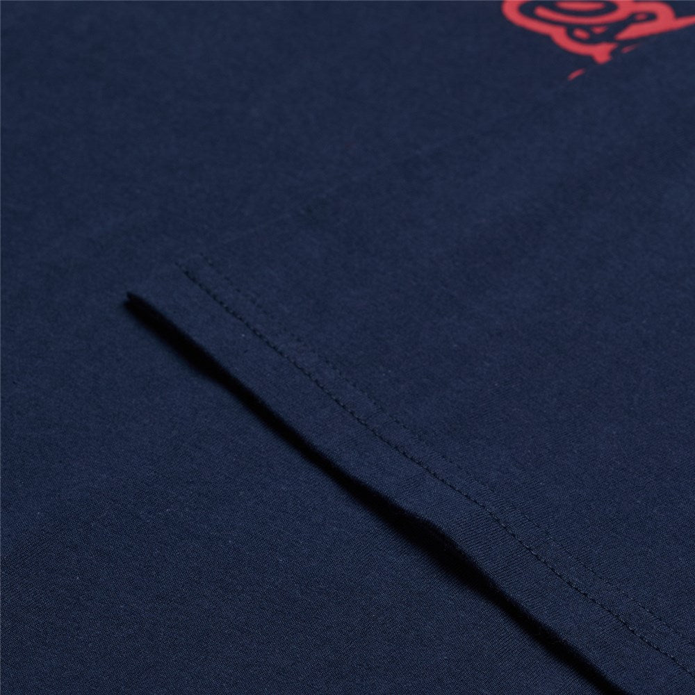 Troy Lee Designs SHORT SLEEVE TEE SIGNATURE NAVY SLEEVE