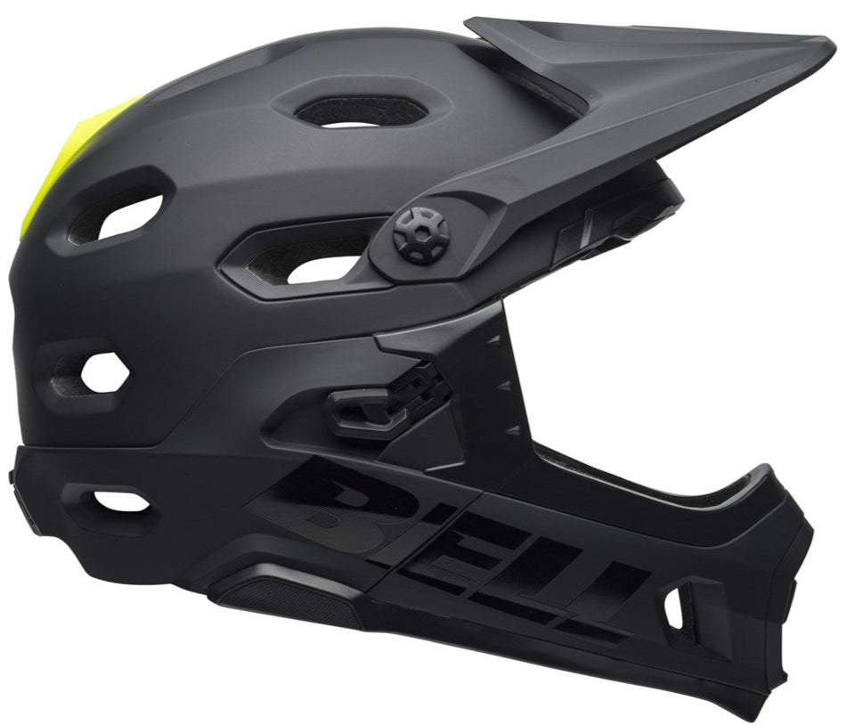 Bell Super DH Spherical MIPS Matt/Gloss Black Helmet - Clearance