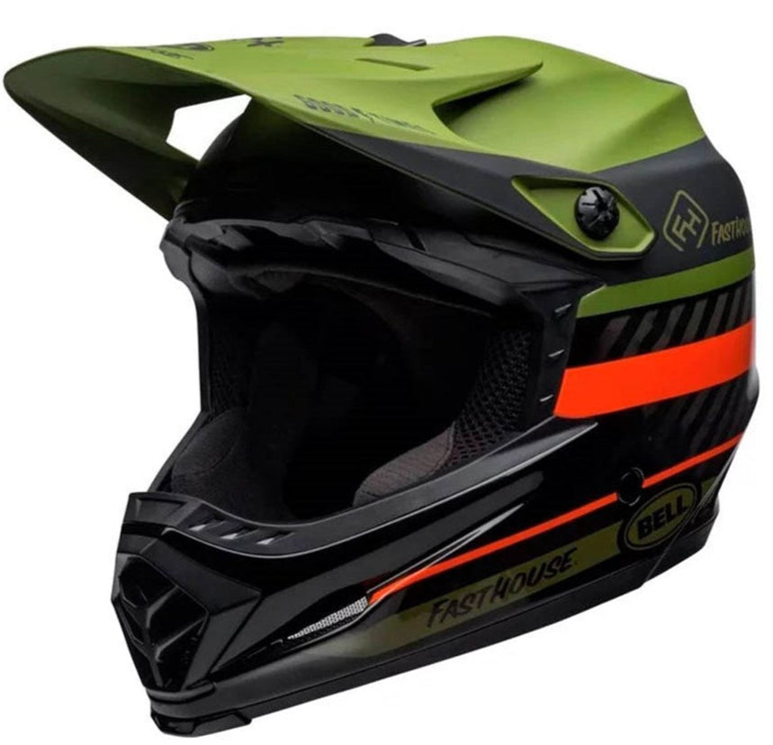 Bell Full-9 Fasthouse XS/S Helmet Green/Orange - Clearance