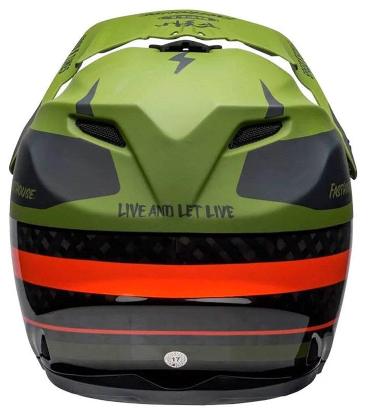 Bell Full-9 Fasthouse XS/S Helmet Green/Orange - Clearance