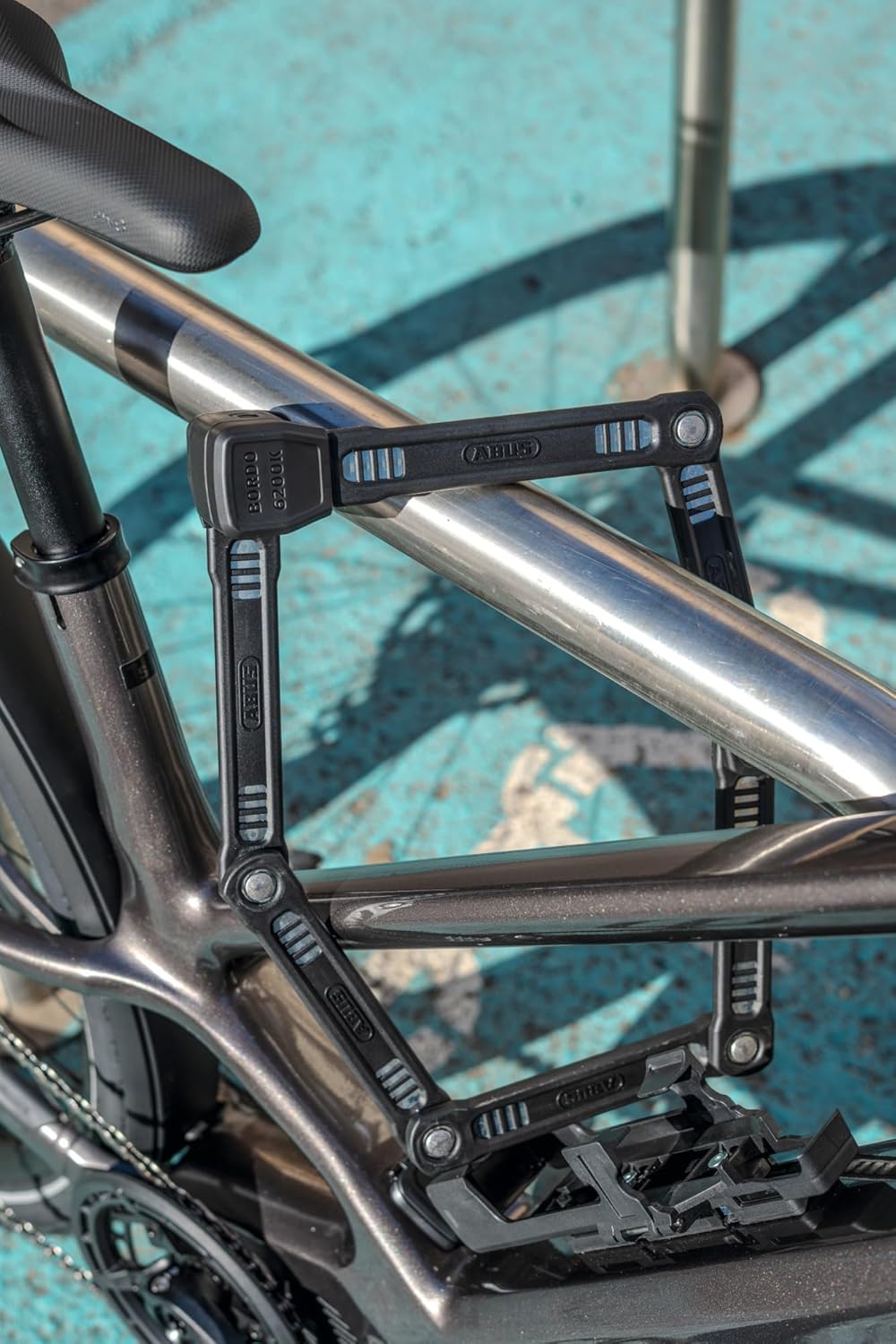 ABUS BORDO 6200K 90CM SH BICYCLE LOCK BLACK
