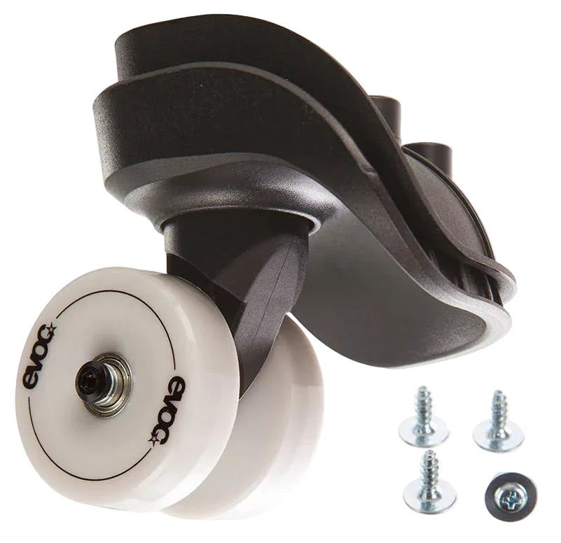 Evoc 4-Wheel Trolleys Replacement Left Wheel White