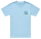 Troy Lee Designs Youth Short Sleeve Tee Heritage Dawn Blue FRONT