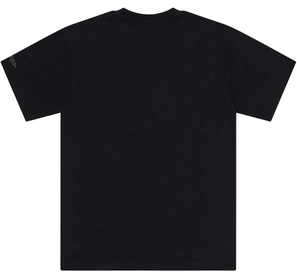 Troy Lee Designs YOUTH SHORT SLEEVE TEE PEACE OUT BLACK BACK