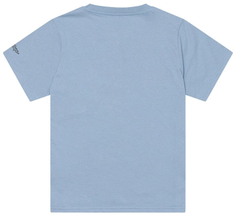 Troy Lee Designs YOUTH SHORT SLEEVE TEE PEACE OUT SMOKE BLUE BACK