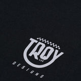 Troy Lee Designs YOUTH SHORT SLEEVE TEE SMILEY BLACK DETAILS