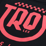 Troy Lee Designs YOUTH SHORT SLEEVE TEE SMILEY BLACK DETAILS