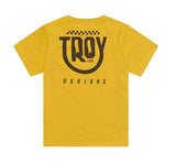Troy Lee Designs YOUTH SHORT SLEEVE TEE SMILEY GOLDEN BACK