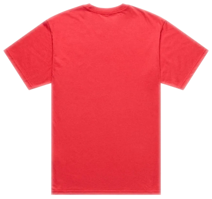 Troy Lee Designs Youth Short Sleeve Tee Signature Scarlet BACK