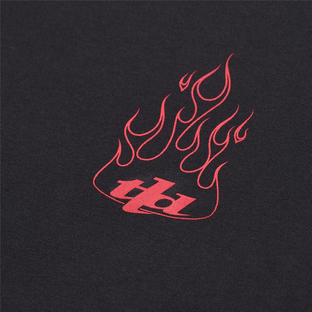 Troy Lee Designs LONG SLEEVE TEE TORCHED CARBON PRINT