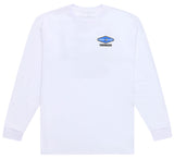 Troy Lee Designs LONG SLEEVE TEE OVERLOAD WHITE FRONT