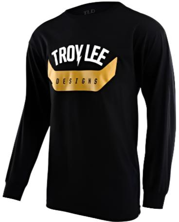 TLD ARC LS TEE - BLACK FRONT