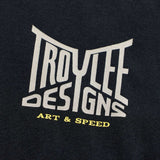 Troy Lee Designs Long Sleeve Tee Handlebar Black DETAILS