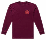 Troy Lee Designs Long Sleeve Tee Friday Night Sangria FRONT