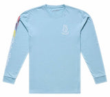 Troy Lee Designs Carb Club Long Sleeve Tee White FRONT