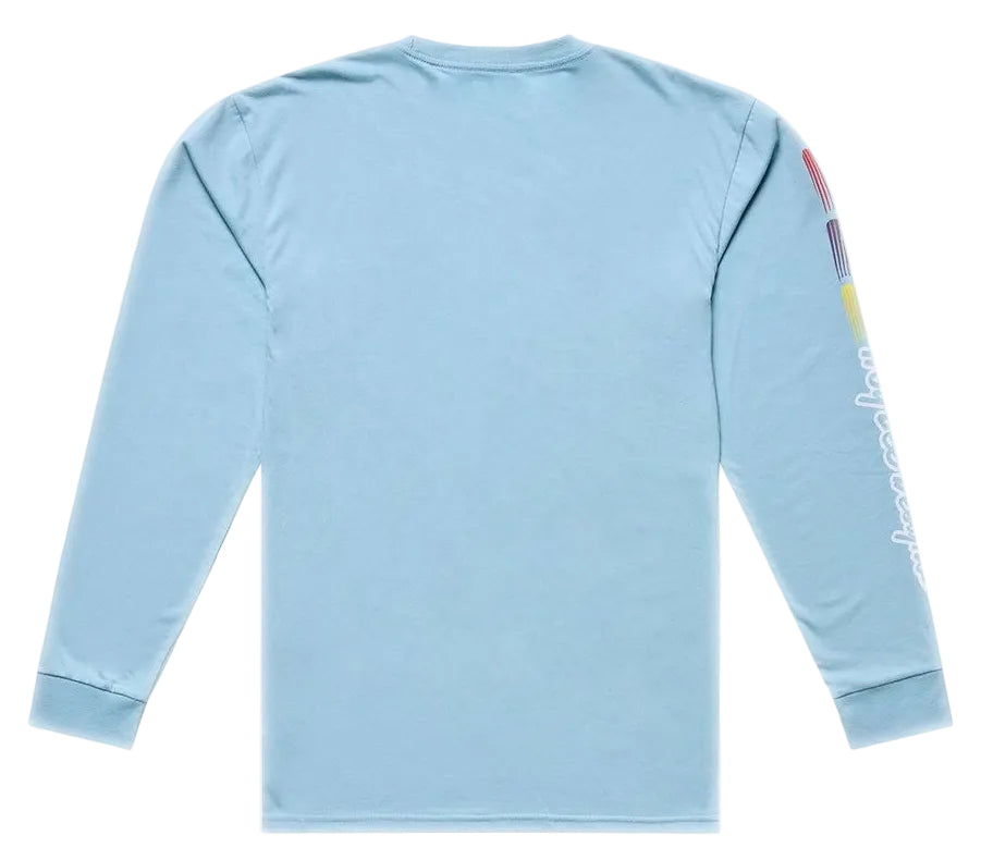 Troy Lee Designs Carb Club Long Sleeve Tee White BACK