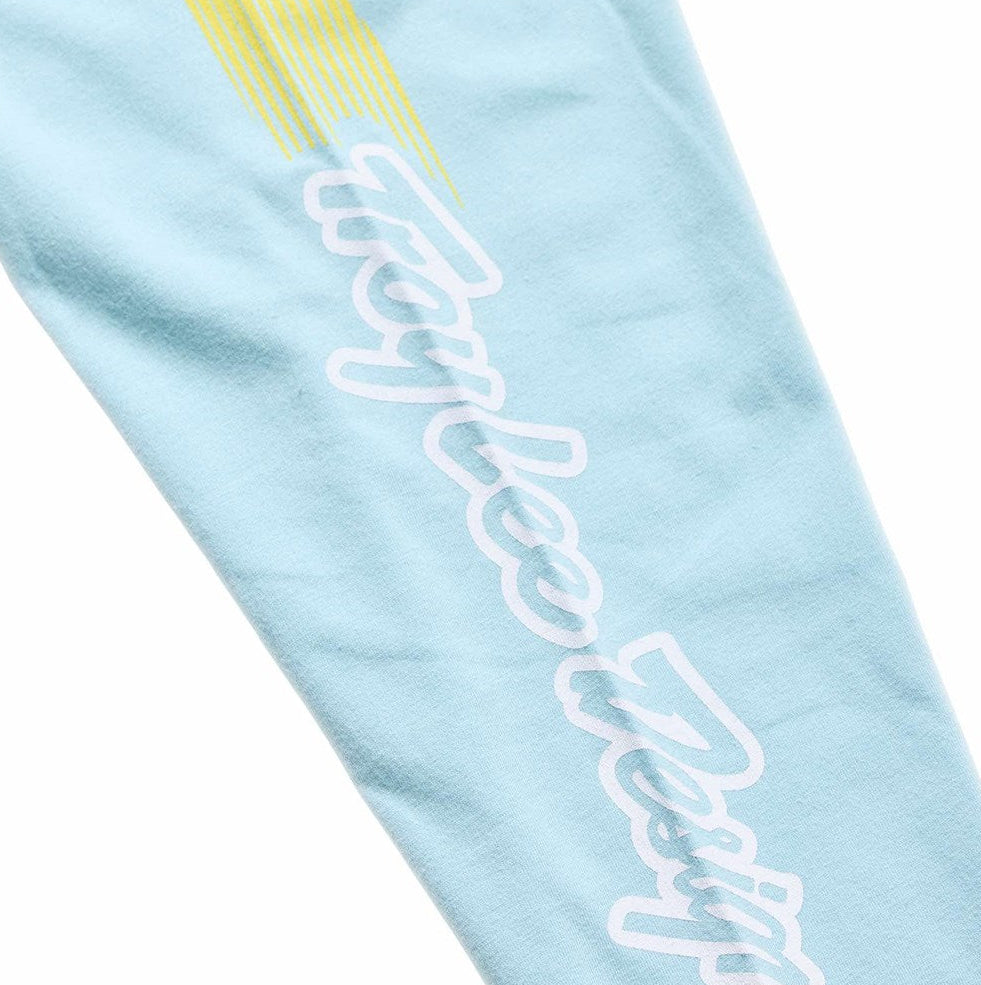 Troy Lee Designs Long Sleeve Tee Deuces Dawn Blue DETAILS