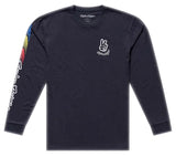 Troy Lee Designs Long Sleeve Tee Deuces Carbon FRONT