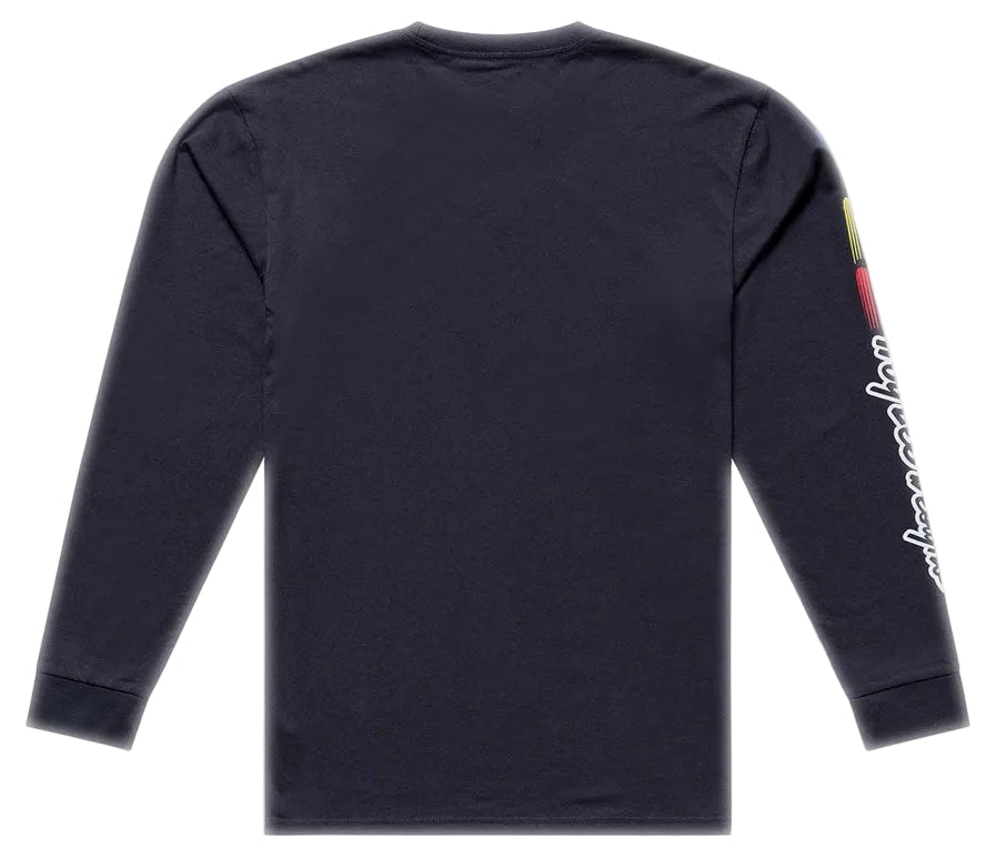 Troy Lee Designs Long Sleeve Tee Deuces Carbon BACK