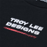 Troy Lee Designs LONG SLEEVE TEE FACTORY BLACK PRINT