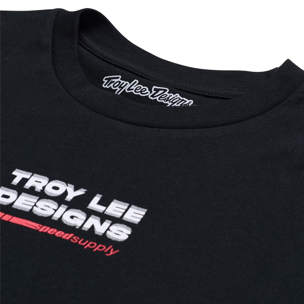 Troy Lee Designs LONG SLEEVE TEE FACTORY BLACK 