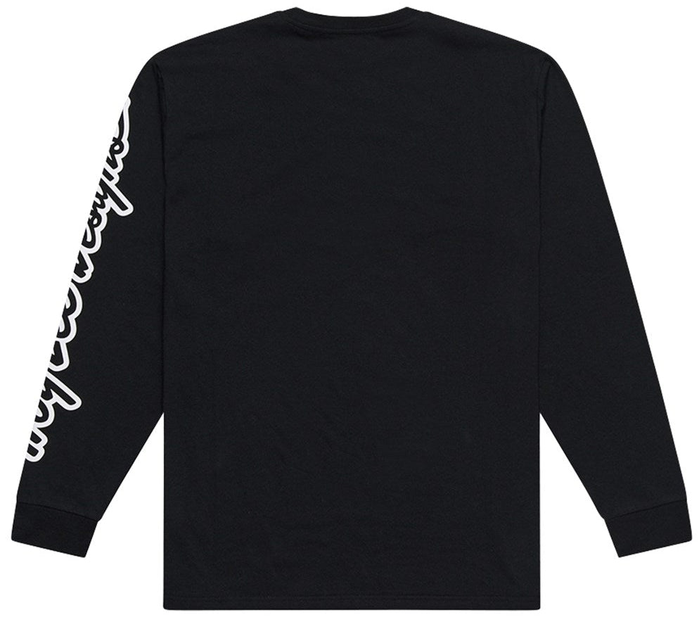Troy Lee Designs LONG SLEEVE TEE SIGNATURE BLACK