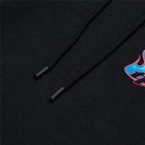 Troy Lee Designs PULLOVER HOODIE TORCHED BLACK DETAILS